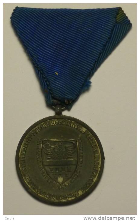 Hongrie Hungary " Commemorative Medal For The Liberation Of Transylvania " 1940 # 1 - Autres & Non Classés