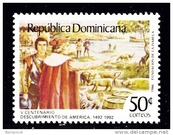 Dominican Republic   1111 VF Mint NH Part Of Columbus Set - Dominican Republic