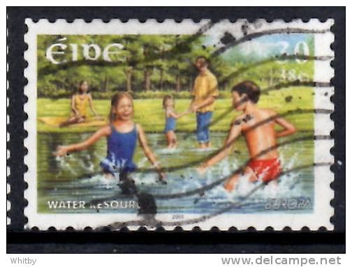 Ireland 2001 38c Wading Issue #1312 - Used Stamps