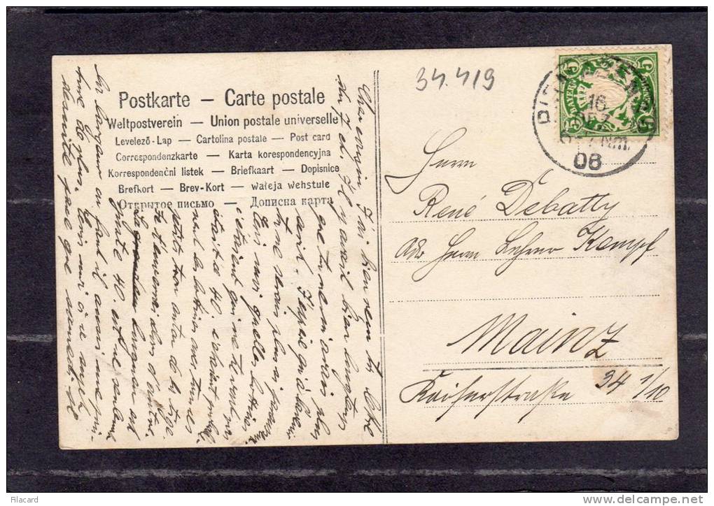 34419    Germania,     Panoramica  Citta,  VG  1906 - A Identifier