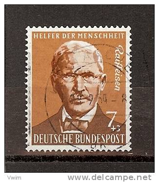 DUITSLAND  BRD - Deutsche Bundespost- Nr 168 Y & T - 1958 - Used (°) - Oblitérés