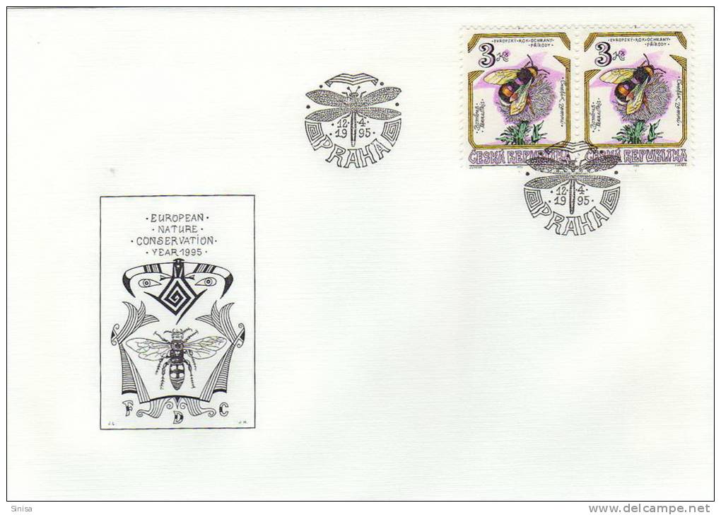 Czech Republic / FDC / Nature / Insects - Cartas & Documentos