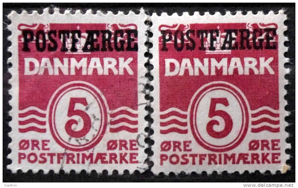 Postfähre MiNr. 25 I (**)+ (O)  ( Lot 1621 ) - Postpaketten