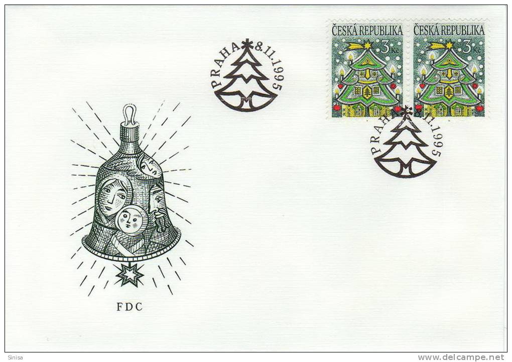 Czech Republic / FDC / Christmas - Cartas & Documentos