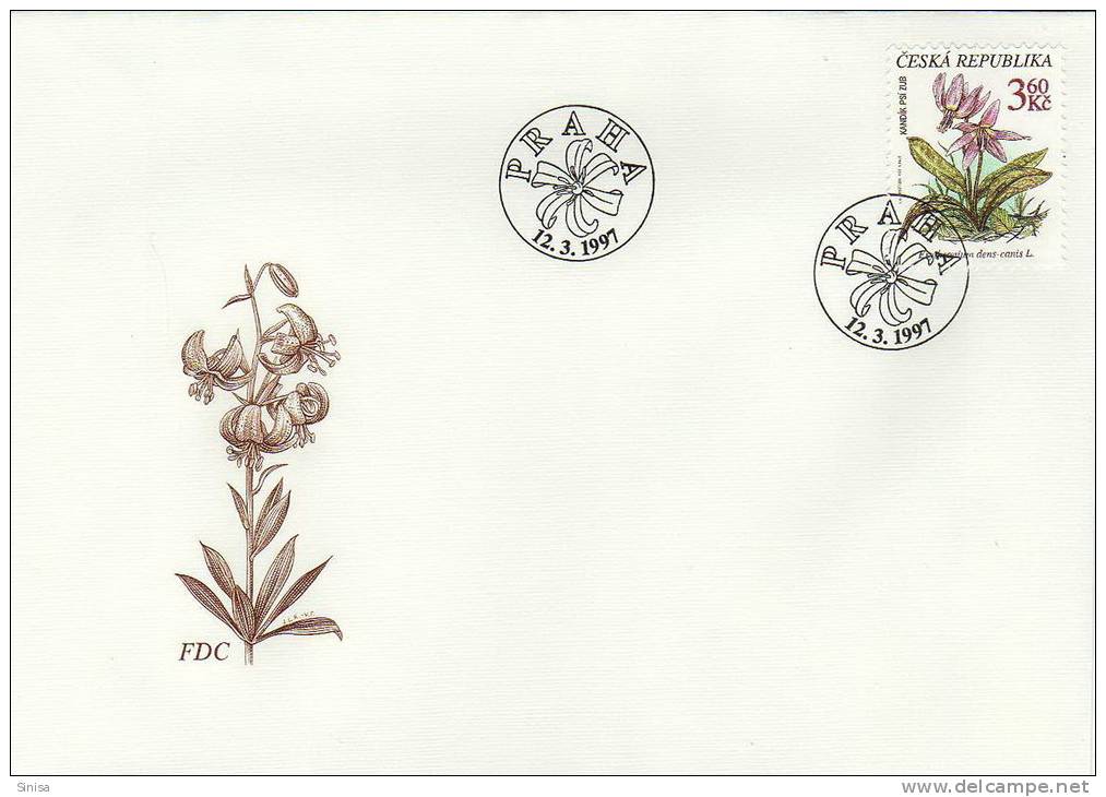 Czech Republic / FDC / Nature / Plants / Flowers - Covers & Documents