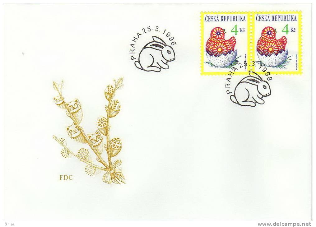 Czech Republic / FDC / Easter - Covers & Documents