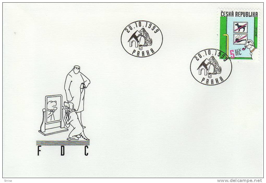 Czech Republic / FDC / Humor - Covers & Documents