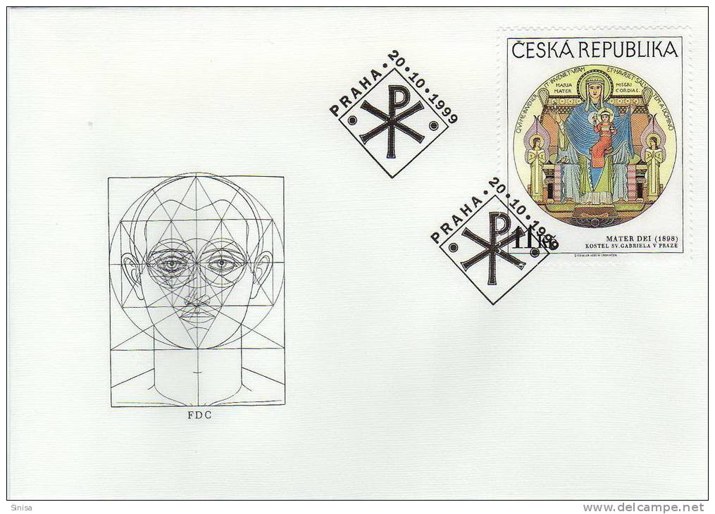 Czech Republic / FDC / Art And Christianity - Covers & Documents