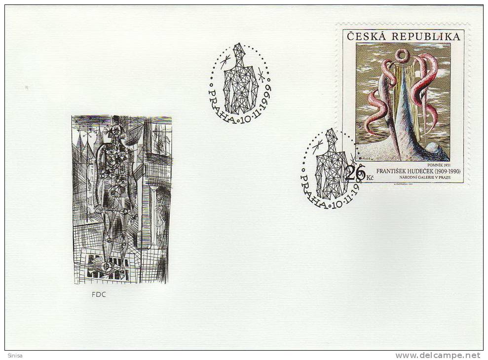 Czech Republic / FDC / Art And Christianity - Covers & Documents