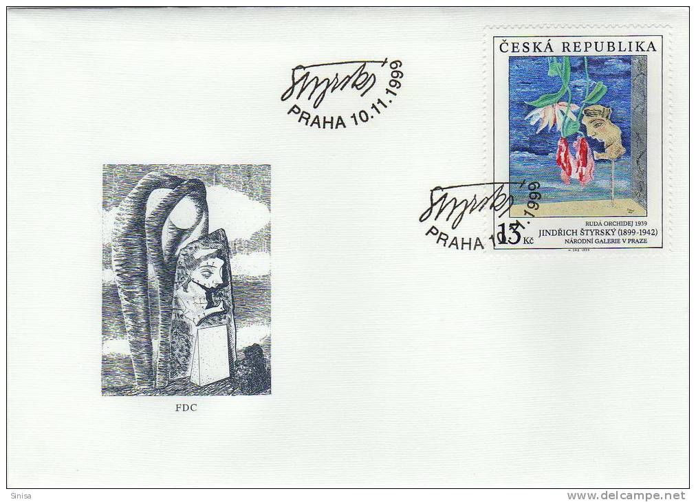 Czech Republic / FDC / Art And Christianity - Covers & Documents