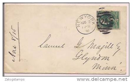 USA Commercial Cover, Postal Markings, Postal History,  (8601) - Lettres & Documents