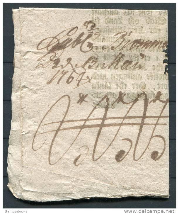 1764 Sweden Kronopost Crownpost Crown Coil Letter Förfilateli Kronoslingor To Bromma - ... - 1855 Prephilately