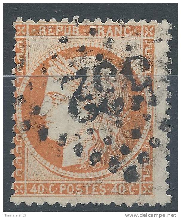 Lot N°21139    Variété/n°38, Oblit GC 532 BORDEAUX (32), Filet EST - 1870 Siege Of Paris