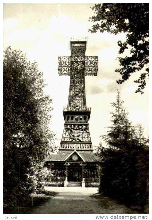 AK Josephshöhe Zu Stolberg, Größtes Kreuz Der Welt, Beschr, 1970 - Stolberg (Harz)