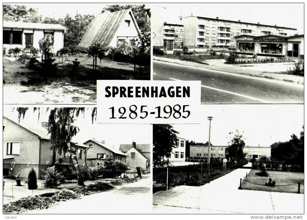 AK Spreenhagen, 1285-1985, Ung - Spreenhagen