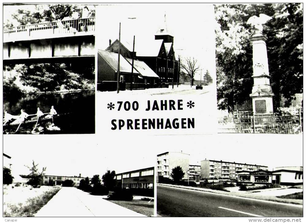 AK Spreenhagen, 700 Jahre,   Ung - Spreenhagen