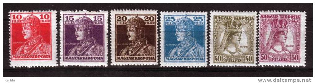 HUNGARY - 1918. King Charles IV. And Queen Consort Zita - MNH - Ongebruikt