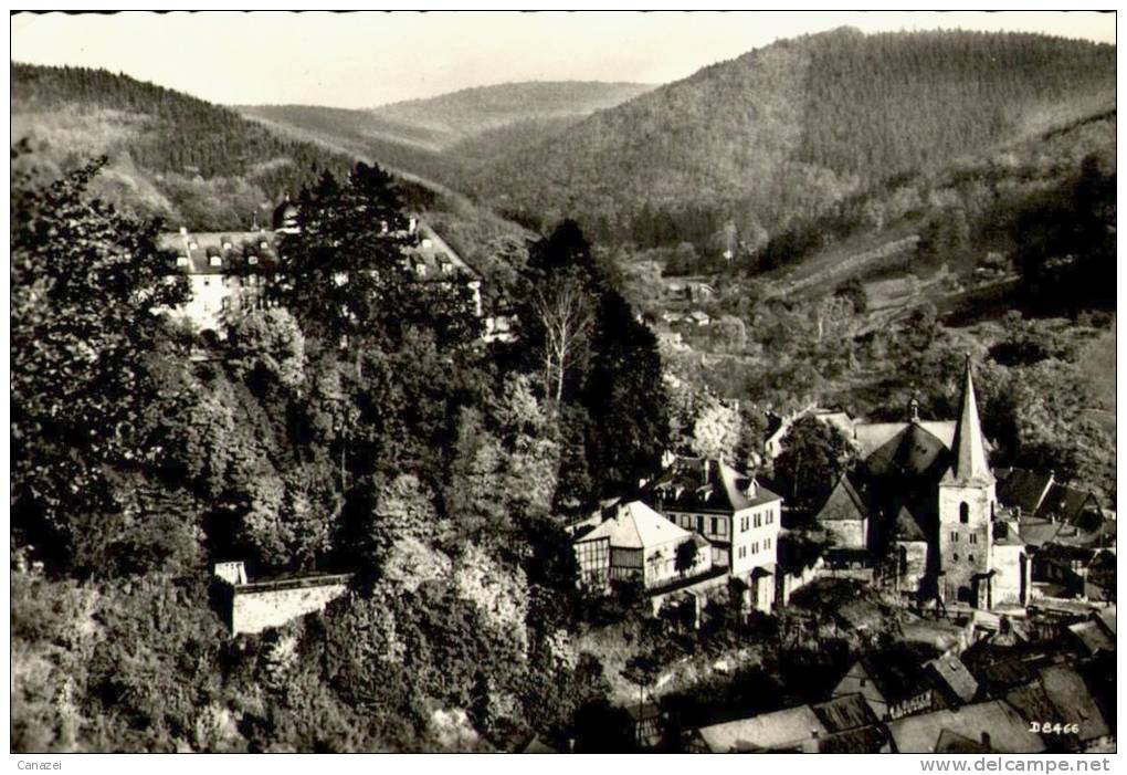 AK Stolberg/Harz, Blick Von Der Döllebank, Ung, 1959 - Stolberg (Harz)