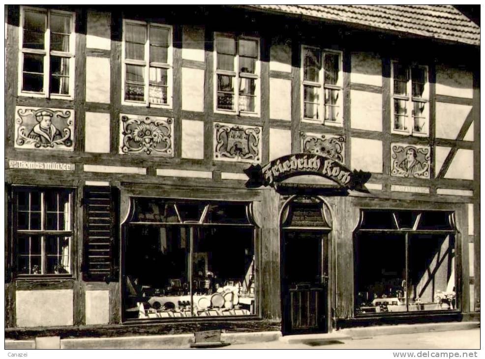 AK Stolberg, Geburtshaus Thomas Müntzer, Ung, Verm 1960 - Stolberg (Harz)