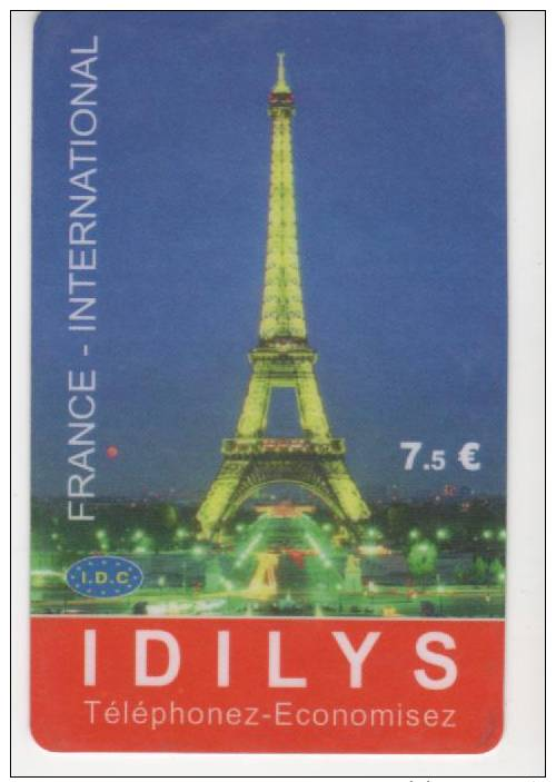 IDILYS - 7,5 € - Ter - Andere & Zonder Classificatie