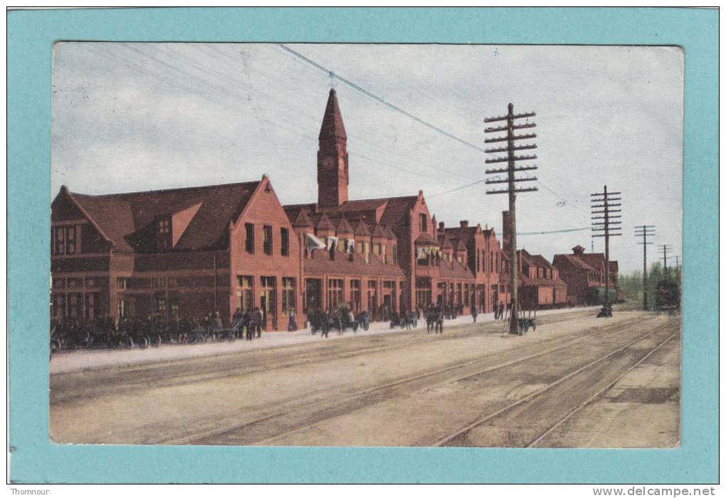 SALT LAKE CITY  -  Station -  1908  -  BELLE CARTE ANIMEE  - - Salt Lake City