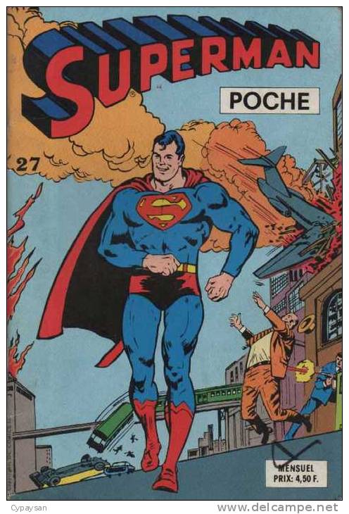 SUPERMAN POCHE N° 27 BE SAGEDITION 11-1979 - Superman