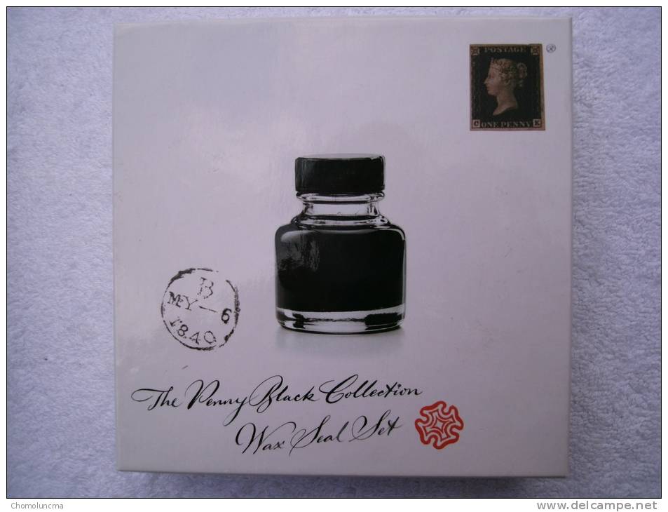 Mint Penny Black Collection Wax Seal Set Edited By Royal Mail Coffret D'un Sceau Batons De Cire édité Par La Royal Mail - Otros & Sin Clasificación