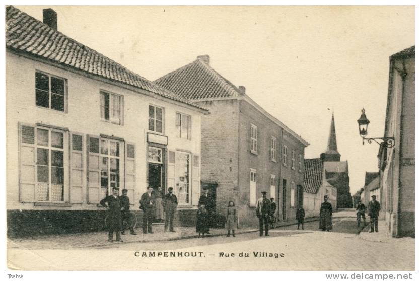 Kampenhout / Campenhout - Rue Du Village - Geanimeerd ( Voir Verso ) - Kampenhout
