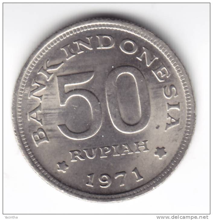 @Y@  Indonesie  50 Rupiah 1971    UNC     (C76) - Indonésie