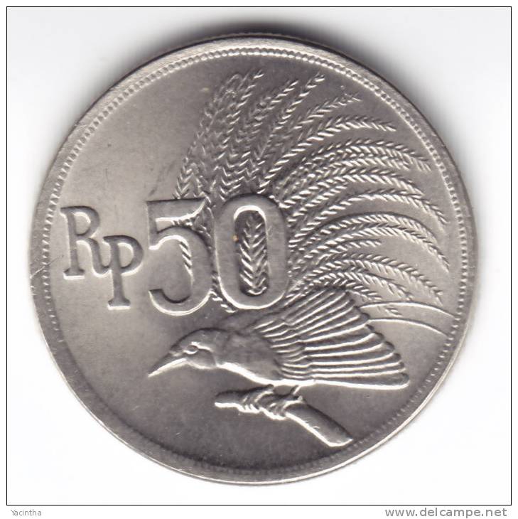 @Y@  Indonesie  50 Rupiah 1971    UNC     (C76) - Indonesië