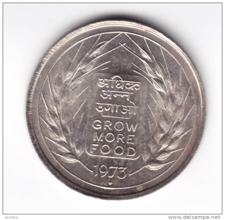 @Y@  India  50 Paise  1973  UNC     (C26) - India