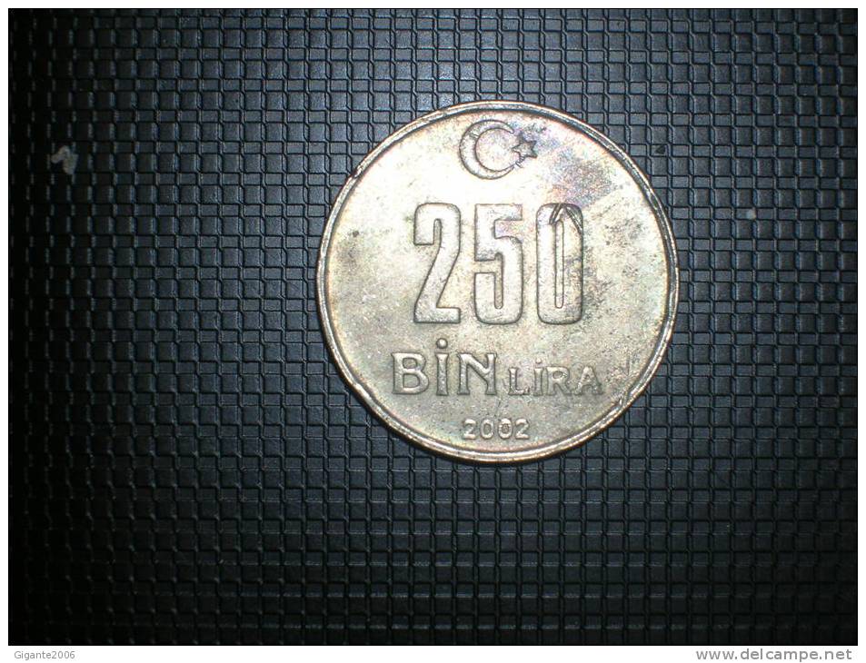 Turquia 250 Bin Liras 2002(4800) - Turquia