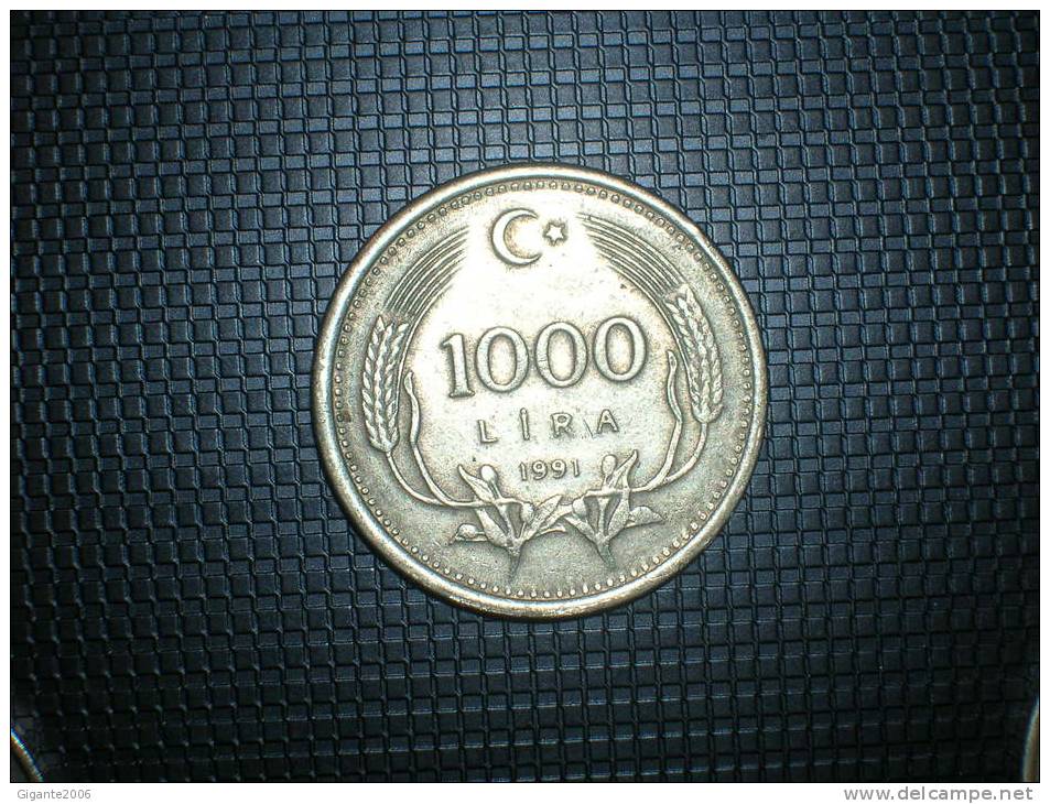 Turquia 1000 Liras 1991 (4804) - Turchia