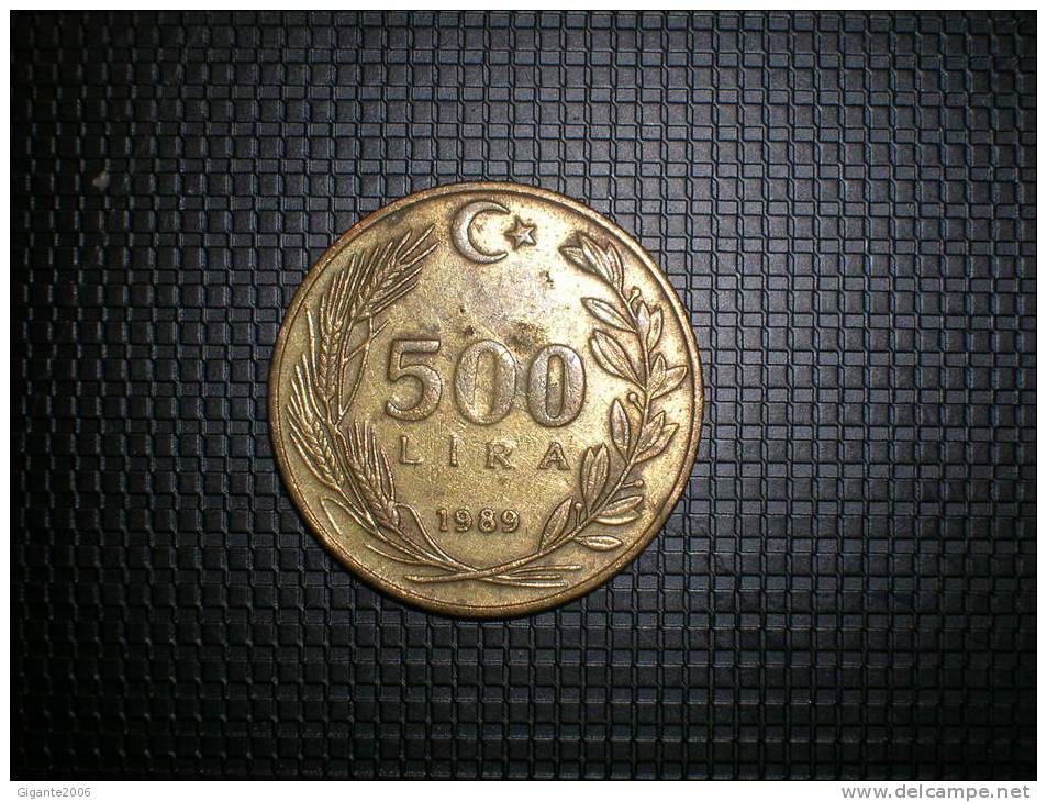 Turquia 500 Lira 1989(4818) - Turquie