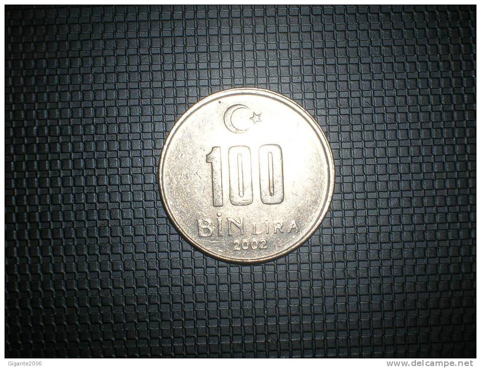 Turquia 100 Bin  Lira 2002(4825) - Turchia