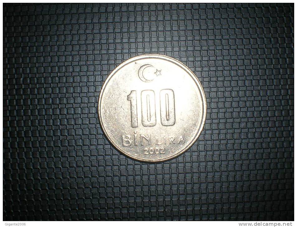 Turquia 100 Bin  Lira 2002(4825) - Turquia