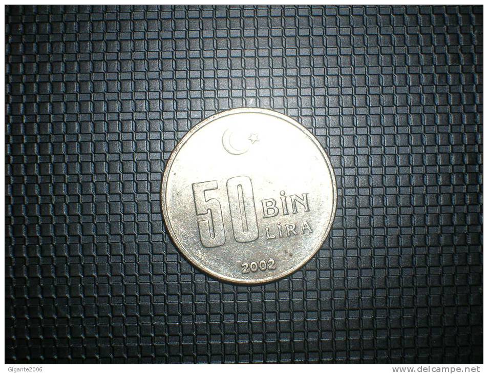 Turquia 50 Bin  Lira 2002(4831) - Turquia