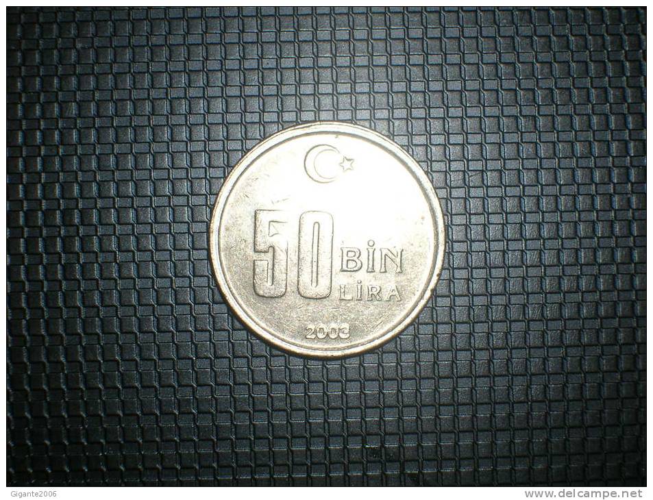 Turquia 50 Bin  Lira 2003(4832) - Turquia