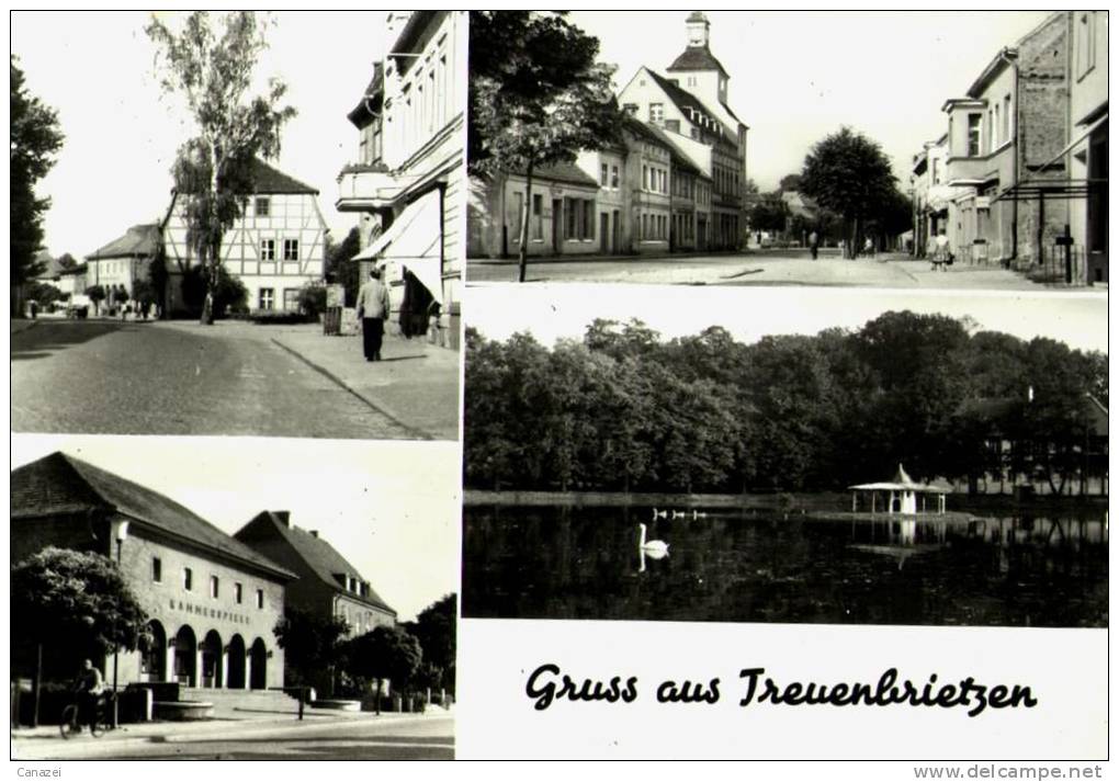 AK Treuenbrietzen, Kammerspiele, Gel, 1983 - Treuenbrietzen