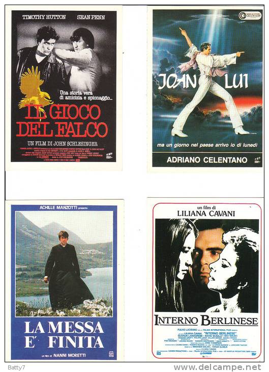 CINEMA CARTONCINO PUBBLICITARIO FILM - DESCRIZIONE SUL RETRO - Pubblicitari