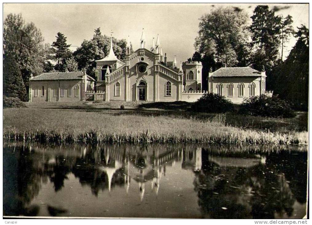 AK Wörlitz, Wörlitzer Park, Gotisches Haus, Ung - Woerlitz