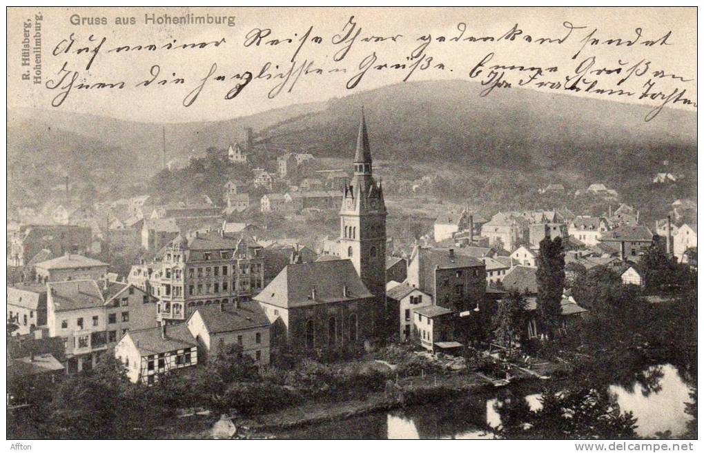 Gruss Aus Hohenlimburg 1900 Postcard - Hagen