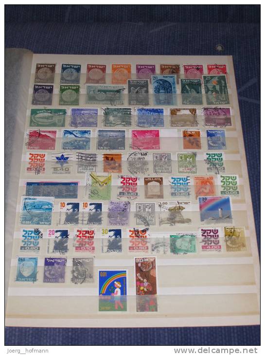 Israel Small Collection Old Modern Kleine Sammlung Bedarf Gestempelt 0 Used 62 Marken Stamps - Lots & Serien