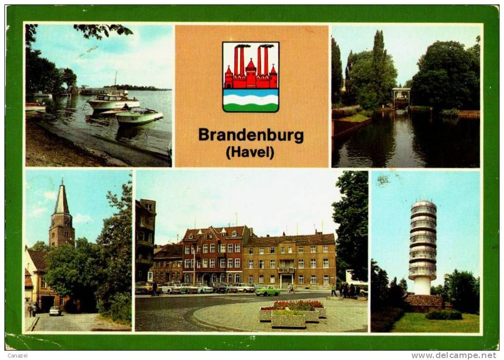 AK Brandenburg/Havel, Gel, 1986 - Brandenburg