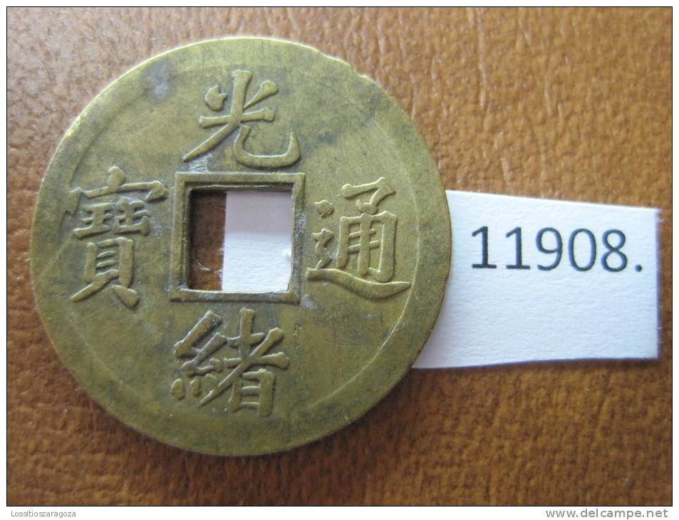 China, 1 Cash , No Datada , 1890 - 1908 , Km : Y#190 - China