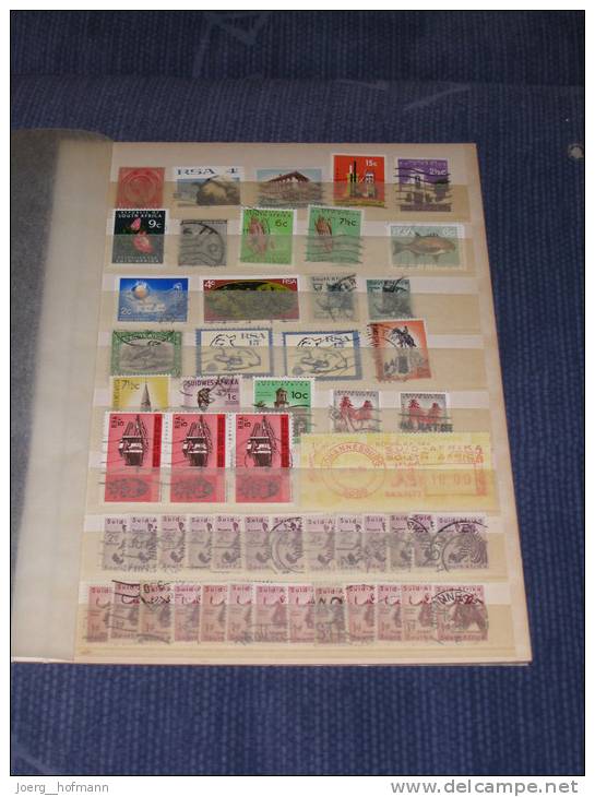 Südafrika South Africa Suid Afrika Small Collection Old Modern Kleine Sammlung Bedarf Gestempelt Used 264 Marken Stamps - Colecciones & Series