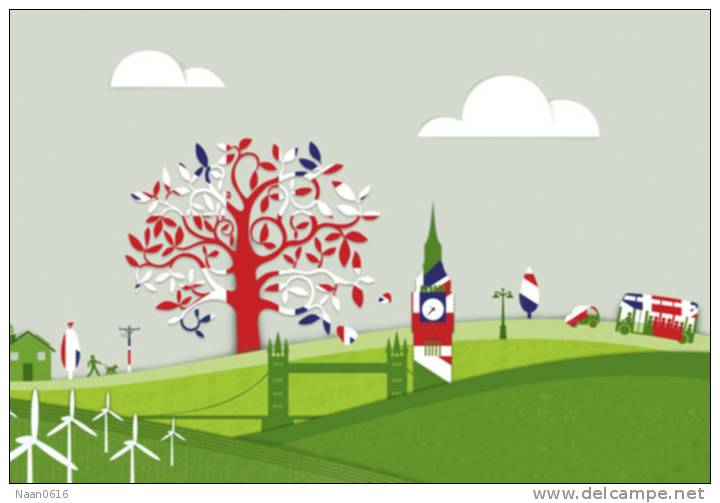 (NZ36-097 )  2012 London Olympic Games  , Postal Stationery-Entier Postal-Ganzsache-Postwaar Destuk - Estate 2012: London