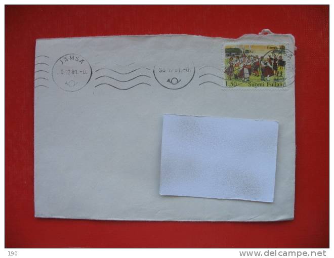 LETTER FROM FINLAND TO YUGOSLAVIA - Covers & Documents