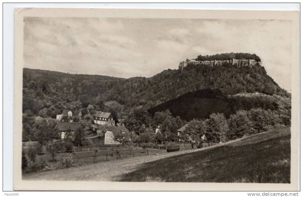 Königstein - Pfaffendorf - Margareten Hof - Koenigstein (Saechs. Schw.)