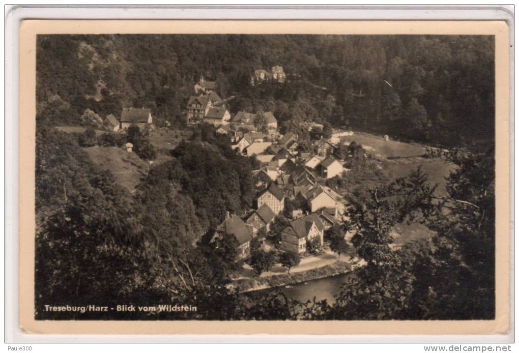 Thale - Treseburg - Blick Vom Wildstein - Thale